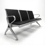 Kepler Brooks Trinity Waiting Chair with Cushion ( 3 Seater ) - Image 5