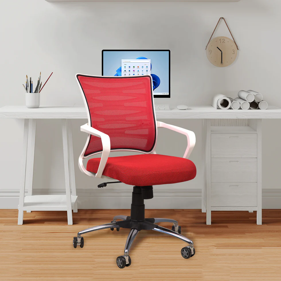 1_258e101f-9a00-4731-a7b1-e4ea4ae64492 Dazzle Mid Back Mesh Office Chair - Image 1