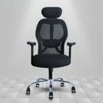 Nova Ergonomic High Back Mesh Office Chair (Black) - Image 6