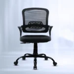 Elva Mid Back Office Chair (Black) - Image 3