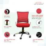 Dazzle Mid Back Mesh Office Chair - Image 3