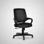 Elan Mid Back Mesh Office Chair (Black) - Image 2