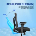 Vertex Ergonomic Mid Back Mesh Office Chair - Image 5