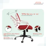 Dazzle Mid Back Mesh Office Chair - Image 5