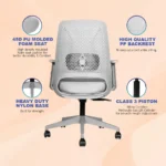 Celesta Ergonomic Mid Back Mesh Office Chair - Image 5