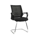 Boom Mesh Visitor Chair With Metal Base - Image 5