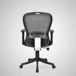 Zenith Mid Back Mesh Office Chair (Black) - Image 3