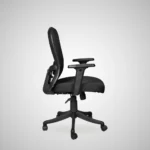Zenith Mid Back Mesh Office Chair (Black) - Image 5