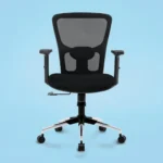 Zeus Mid Back Mesh Office Chair (Black)