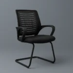 805 Visitor chair with  Metal Frame