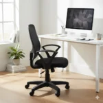 Linea Mid Back Mesh Office Chair (Black)