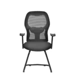Matrix Visitor Chair With Metal Frame - Image 4