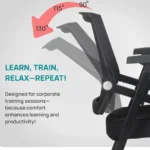 Avanta Visitor Chair with Wheels - Image 4