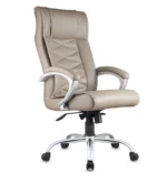 Apollo Leatherette Executive Chair in Grey Colour - Image 4