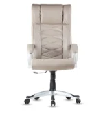 Apollo Leatherette Executive Chair in Grey Colour - Image 3