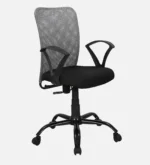 Arata Breathable Mesh Ergonomic Chair in Grey Colour - Image 2