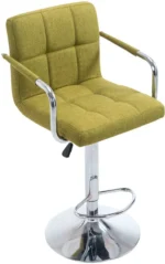 Metal Bar Stool (Finish Color - Light Green) - Image 2