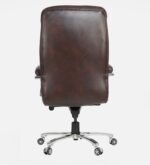 Moscow Leatherette Executive Chair In Brown Colour - Image 5