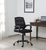 Neso Breathable Mesh Ergonomic Chair in Black Colour